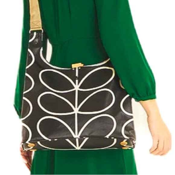 Orla Kiely Bags Orla Kiely Rare Black White Liquorice Stem